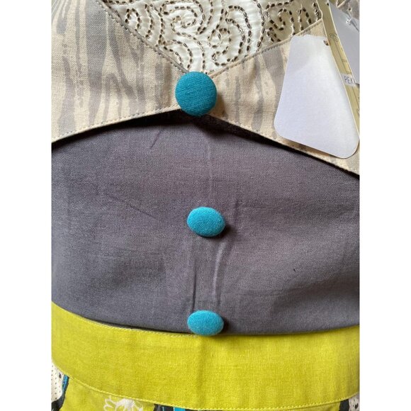 Chair Motif Bib Apron By Sarah Watts - New - Picture 14 of 16